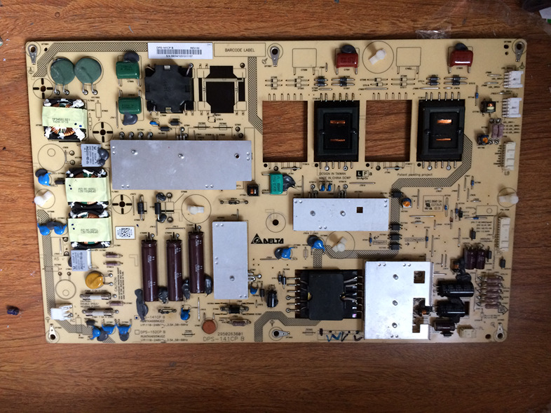 Sharp RUNTKA695WJQZ DPS-152CP B Power board for LCD-52FF1A